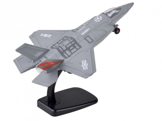 Metal Fighter Jet F-25 – gray