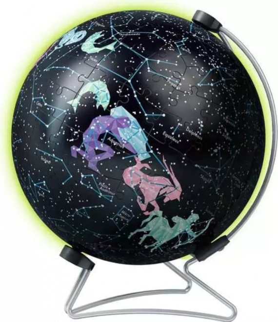 Glow-in-the-Dark Starry Sky Puzzle Globe