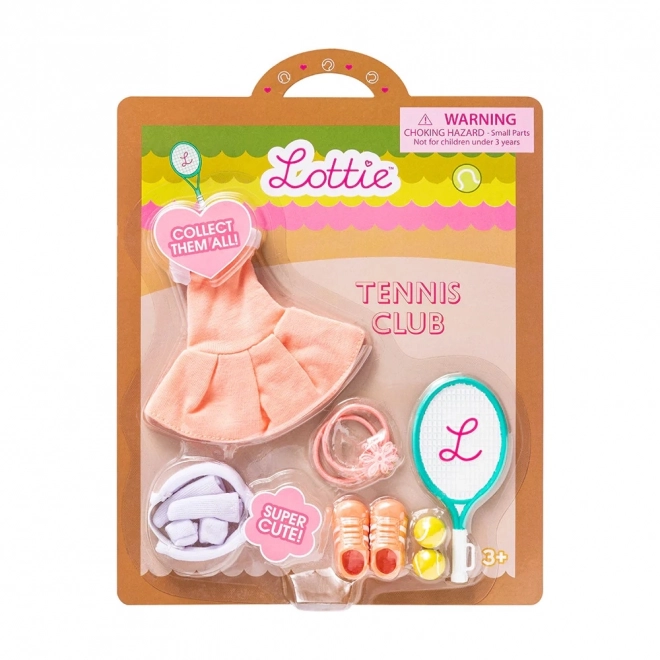 Tennis Champion Outfit for Lottie Doll