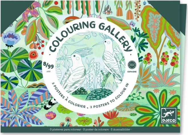 DJECO Coloring Gallery Wilderness