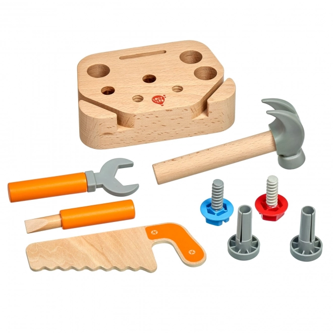 Lucy & Leo Little Carpenter - Wooden Tool Set