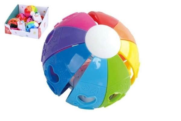 Rainbow Rattle Ball