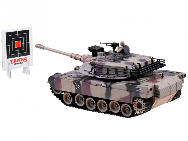 Large Remote-Controlled US M1A2 Tank