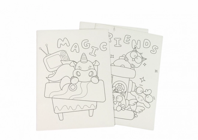 Scratch Art Animal Coloring Set for Kids