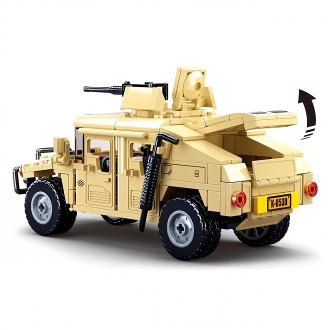 Sluban Army Off-Road Hummer Model Bricks