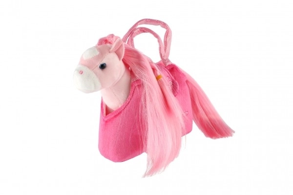 Unicorn in Pink Plush Purse