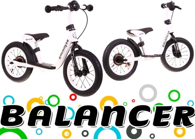 Child's First Balance Bike WHITE