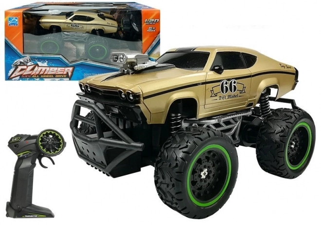 Remote Control Off-Road Car with High Wheels