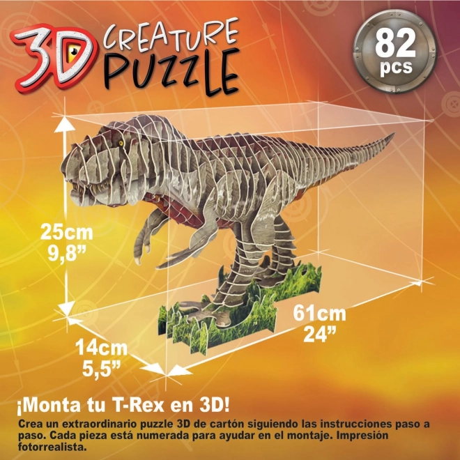 Educa 3D Puzzle T-Rex