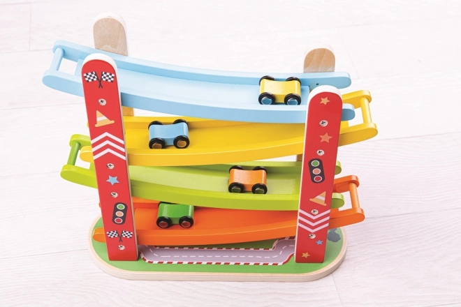 Wooden Racing Track by Bigjigs Toys