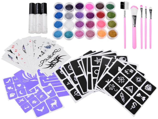 Glitter Tattoo Kit for Kids