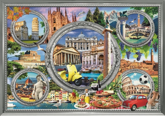 Puzzle Holiday in Italy 1000 Pieces