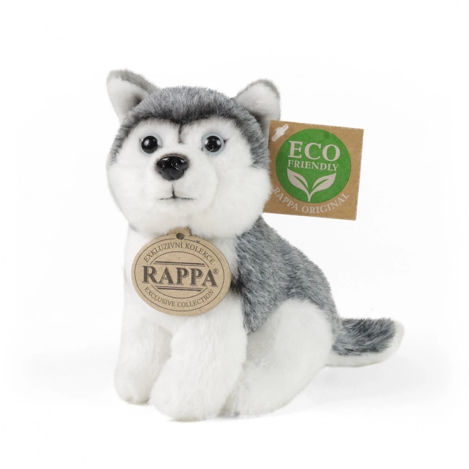 Eco-friendly Plush Sitting Dog 13 cm