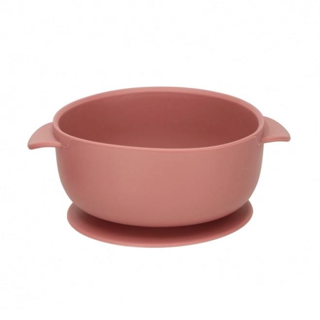 Silicone Dish Set for Kids Pink Crab