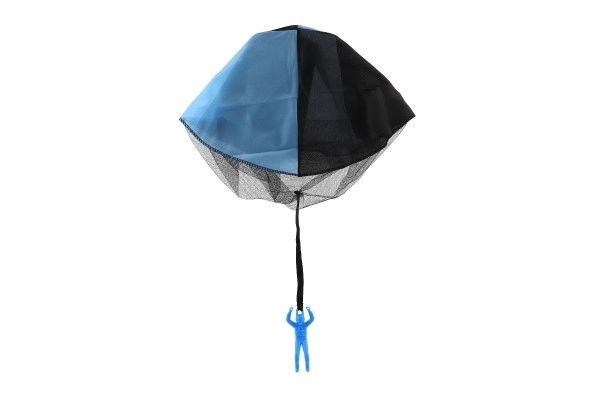 Parachutist Figure with Parachute