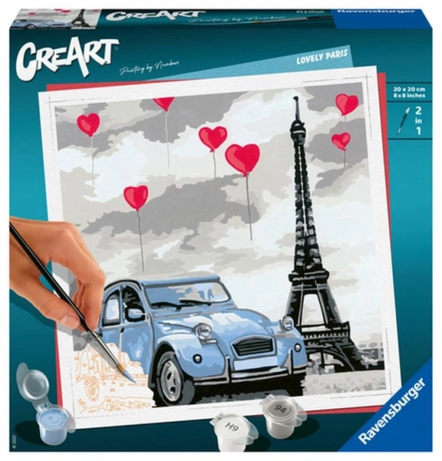 Creative Art Magical Paris Painting Set