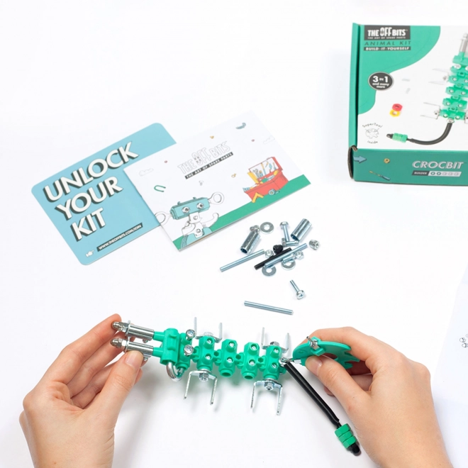 The OffBits Creative Construction CrocodileKit