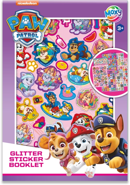 Adesivi Luccicanti Paw Patrol A5