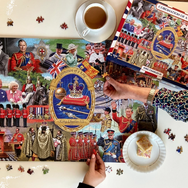 Coronation of the King 1000 Piece Puzzle