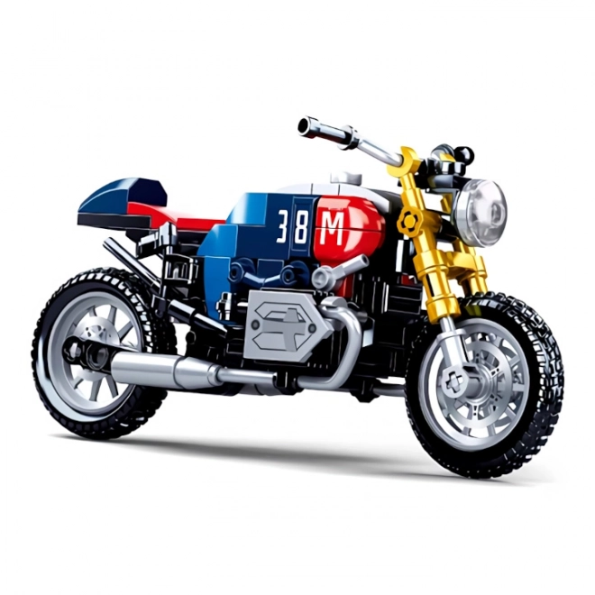 Sluban Model Bricks Café Racer Motorcycle Set