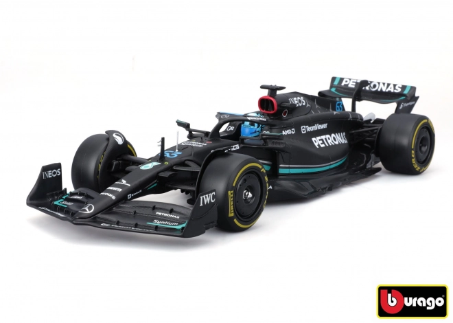 Bburago Mercedes-AMG F1 W14 E Performance 2023 Model - George Russell Edition