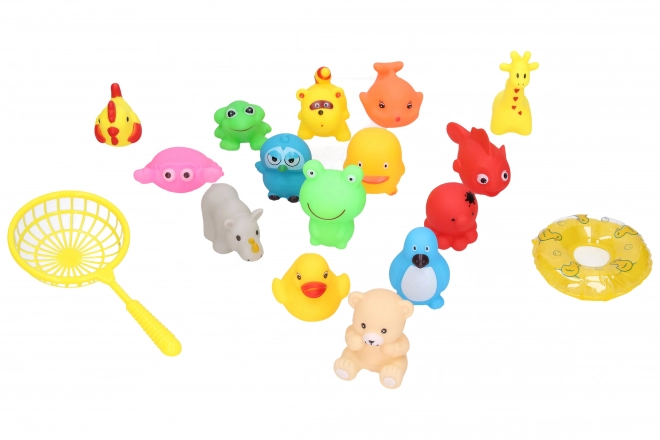 Bath Animal Play Set