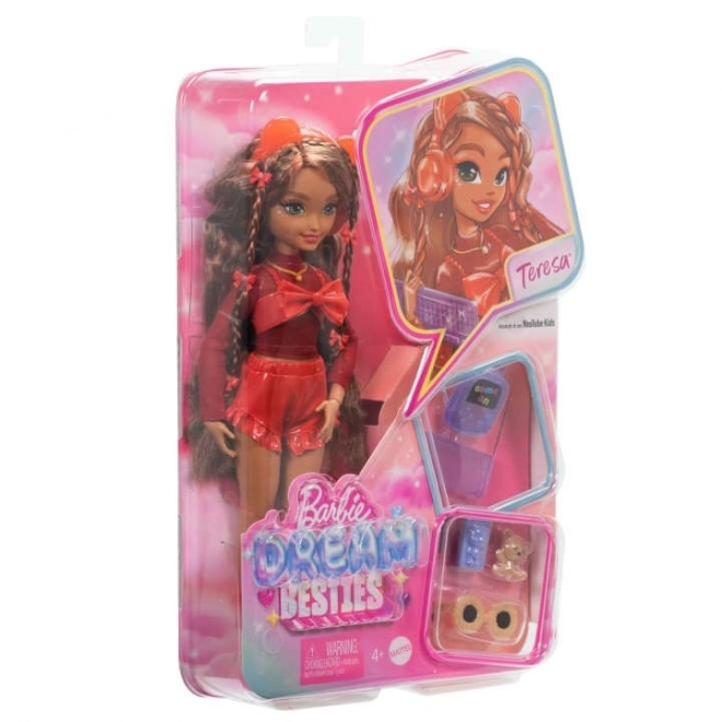 Barbie Dream Besties Teresa Fashion Doll with Gaming Accessories