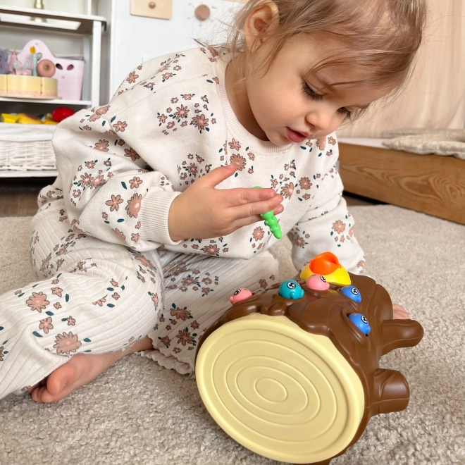 Catch the Bug Game with Wobble Egg Toy
