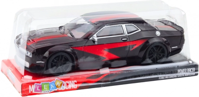 Sportovní auto s mechanickým pohonem černo-červené