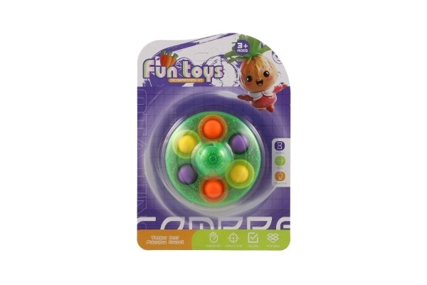 Colorful Bubble Pop Spinner 8cm