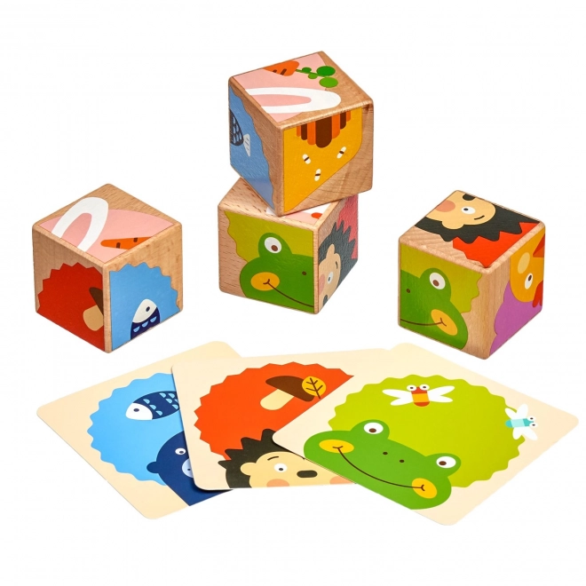 Lucy & Leo Animal Puzzle Cubes