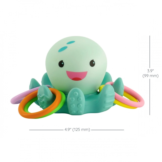 Infantino Glow-in-the-Dark Bath Octopus