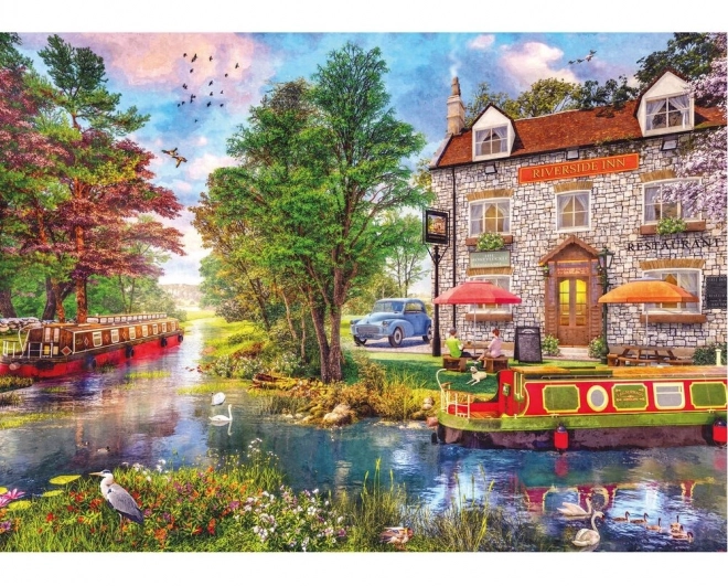 Gibsons Puzzle Hotel Riverside Inn 1000 Pieces