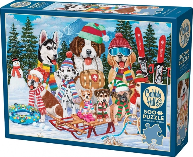 Winter Fun Puzzle by Cobble Hill - 500 Pieces