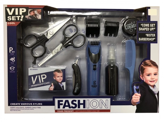 Play Barber Set with Battery Shaver