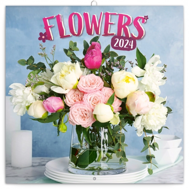 Floral Notes Calendar 2024