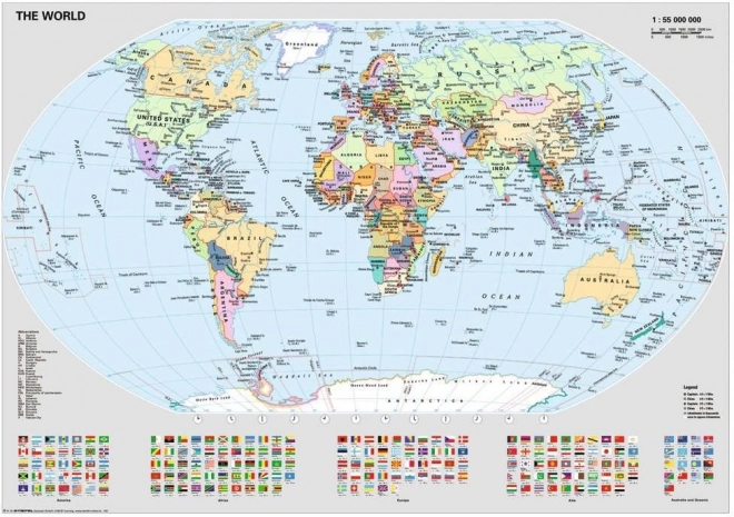 Ravensburger World Political Map Puzzle