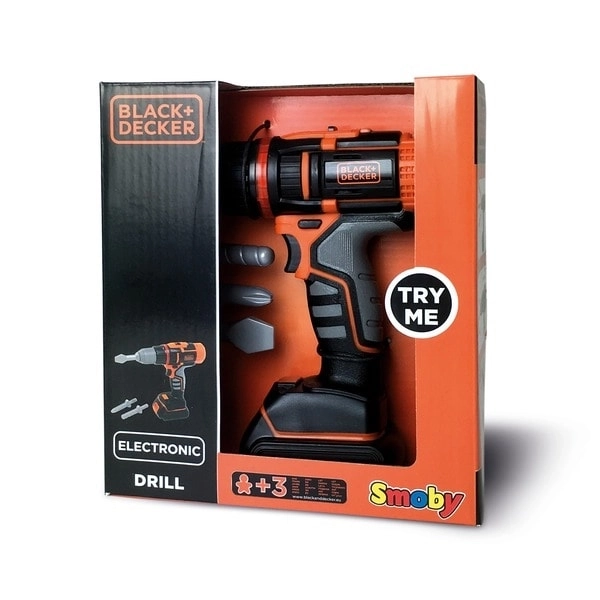 Black & Decker Kids' Cordless Drill & Screwdriver Set