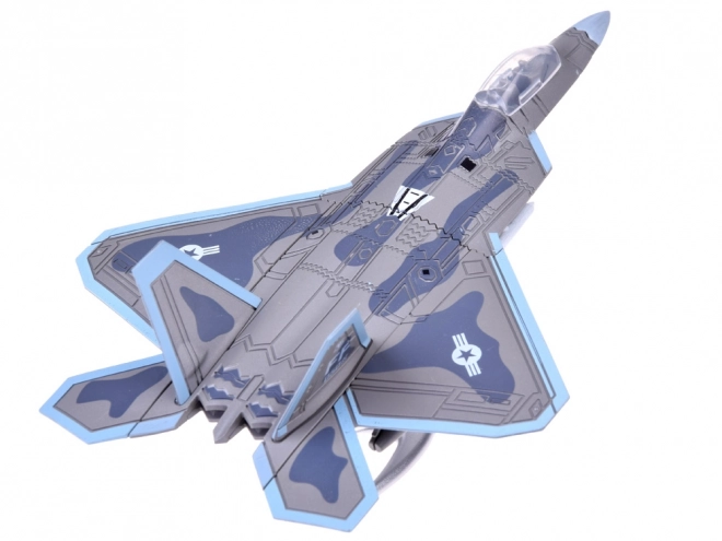 Building Blocks Jet Plane F-22 Model