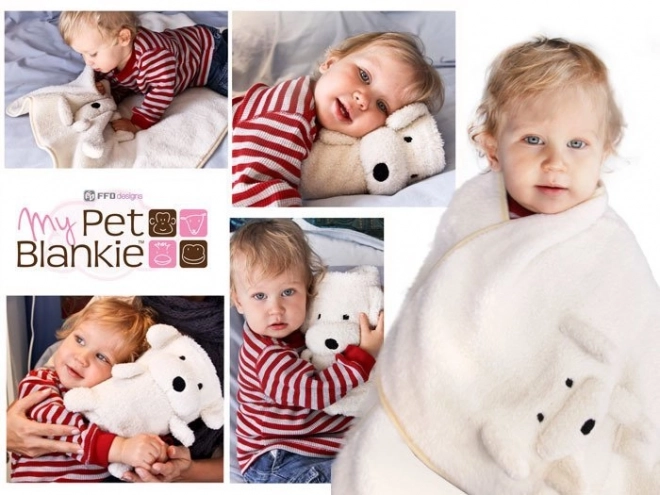 Soft Blanket Monkey Plush Pillow