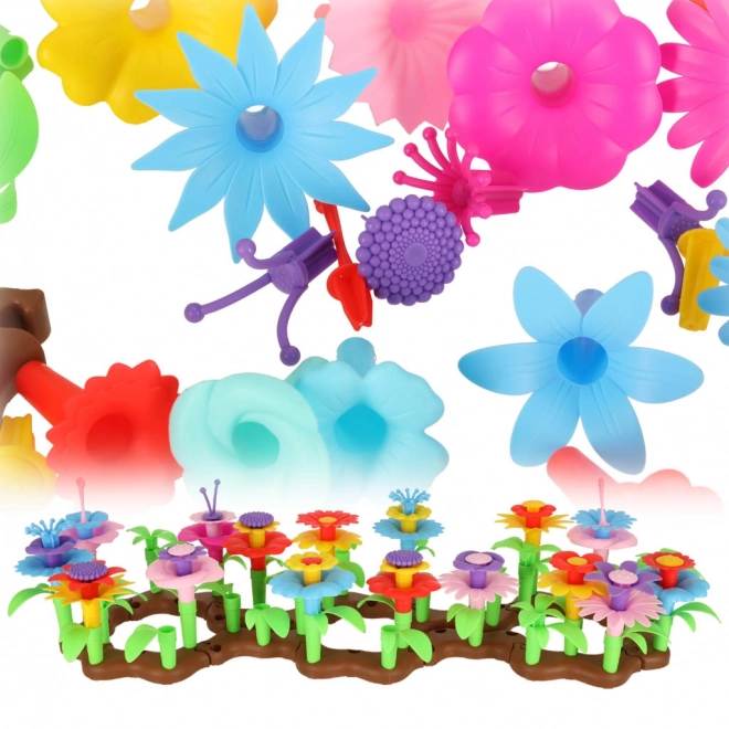 Creative Flower Garden Blocks Set