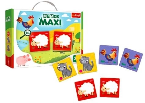 Trefl Farm Animals Memory Game