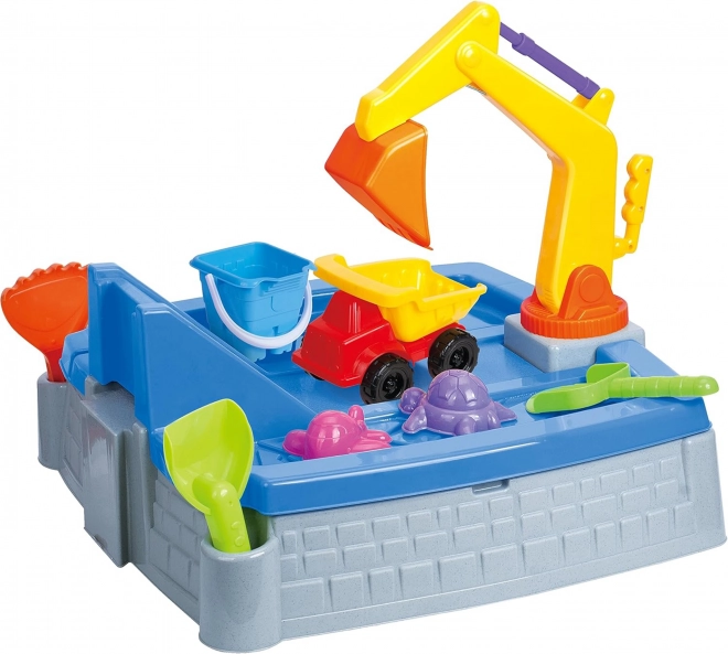 Portable Sandbox WOOPIE Castle with 9 Accessories
