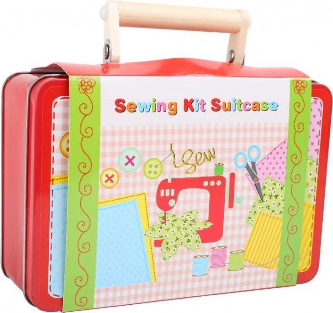 Small Foot Children's Sewing Kit in a Suitcase