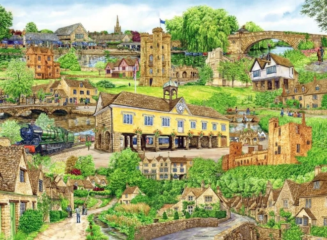 Escape to Cotswolds 500 Piece Puzzle by Ravensburger