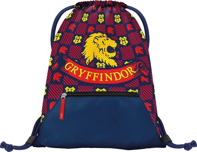 Harry Potter Gryffindor Drawstring Bag with Pocket