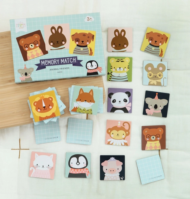 Animal Friends Memory Game