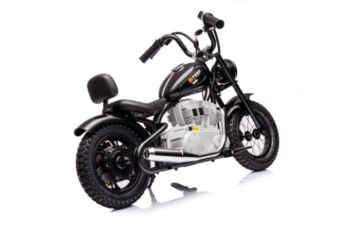 Electric Ride-On Motorcycle Black