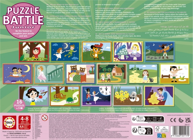 Educa Fairy Tale Battle Puzzle