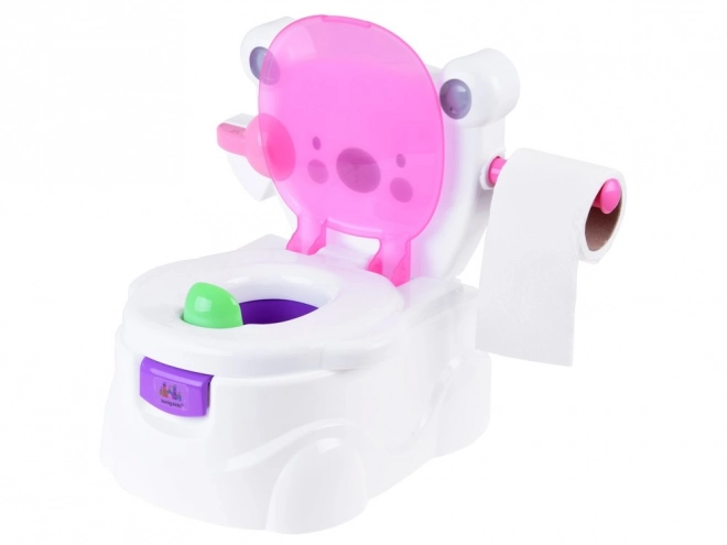 Interactive Bear 3in1 Potty with Sound – pink